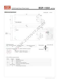 RSP-1500-15 Datasheet Page 8