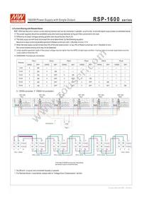 RSP-1600-24 Datasheet Page 6