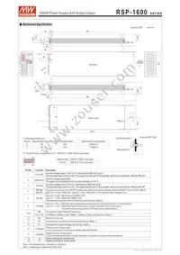 RSP-1600-24 Datasheet Page 7