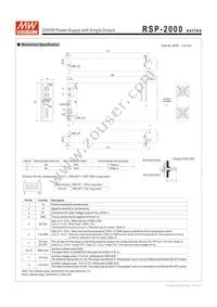 RSP-2000-12 Datasheet Page 6