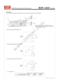 RSP-2400-24 Datasheet Page 5