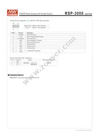 RSP-3000-12 Datasheet Page 10