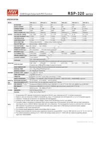RSP-320-3.3 Datasheet Page 2
