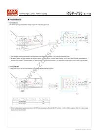 RSP-750-5 Datasheet Page 4