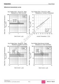 RSQ045N03TR Datasheet Page 7