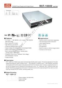 RST-10000-24 Datasheet Cover