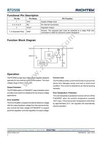RT2558-33GSP Datasheet Page 2