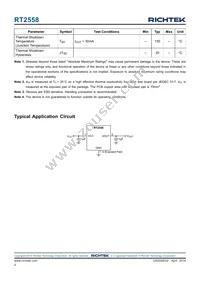 RT2558-33GSP Datasheet Page 4