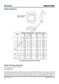 RT2558-33GSP Datasheet Page 10