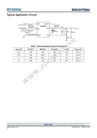 RT2805AGSP Datasheet Page 6