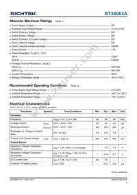 RT34063AGN Datasheet Page 9