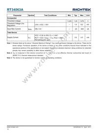 RT34063AGN Datasheet Page 10