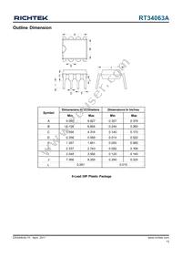 RT34063AGN Datasheet Page 13