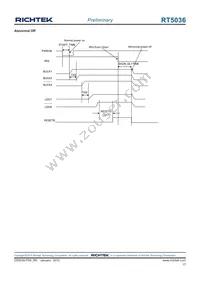 RT5036GQW Datasheet Page 17