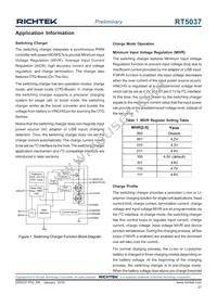 RT5037GQW Datasheet Page 21