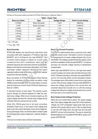 RT5041ABGQW Datasheet Page 23