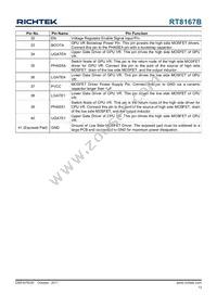 RT8167BGQW Datasheet Page 13