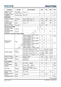 RT8167BGQW Datasheet Page 16