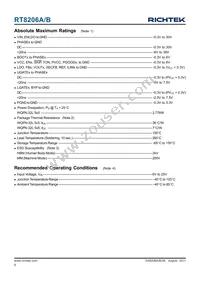 RT8206AGQW Datasheet Page 8