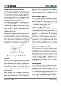 RT8206AGQW Datasheet Page 21