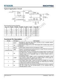 RT8282BLGSP Datasheet Page 2