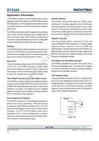 RT8540WSC Datasheet Page 14