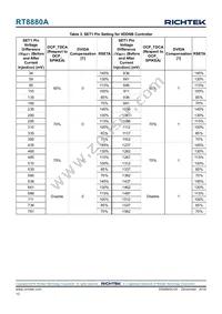 RT8880AGQW Datasheet Page 10