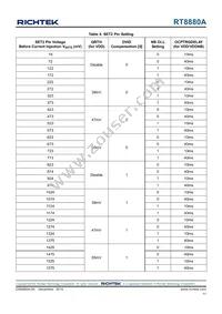 RT8880AGQW Datasheet Page 11