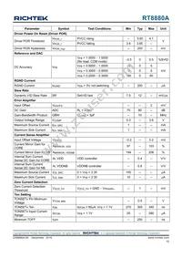 RT8880AGQW Datasheet Page 15