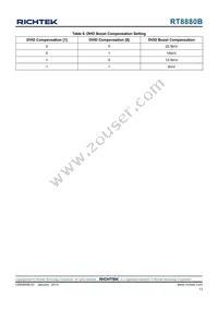 RT8880BGQW Datasheet Page 13