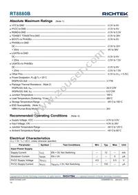 RT8880BGQW Datasheet Page 14