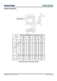 RT9018A-25GSP Datasheet Page 11
