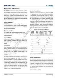 RT9040GQW(2) Datasheet Page 9