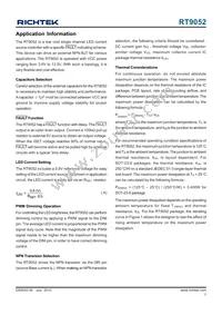 RT9052GE Datasheet Page 7