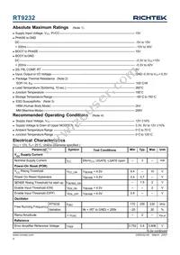 RT9232GS Datasheet Page 4