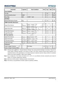 RT9232GS Datasheet Page 5