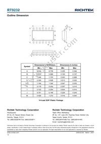 RT9232GS Datasheet Page 14