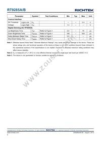 RT9285AGJ6 Datasheet Page 6