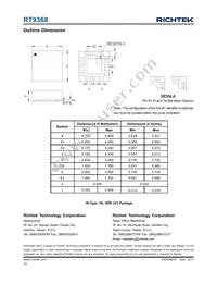 RT9368PQV Datasheet Page 10