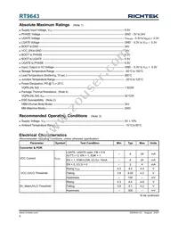RT9643PQV Datasheet Page 8