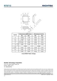 RT9712ABGS Datasheet Page 14