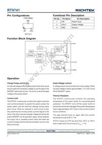 RT9741DGV Datasheet Page 2