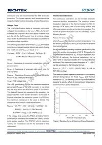 RT9741DGV Datasheet Page 9