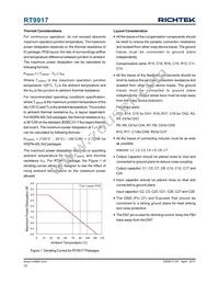 RT9917GQW Datasheet Page 18