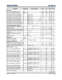 RT9919GQW Datasheet Page 9