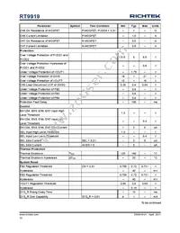 RT9919GQW Datasheet Page 10