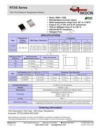 RTDS1206B-1K8 Datasheet Cover