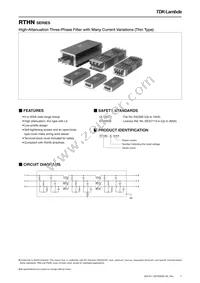 RTHN-5A00 Datasheet Cover