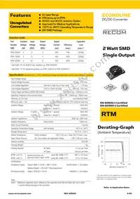 RTM-2405S/H Datasheet Cover