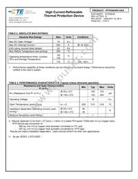 RTP200HR010SA Datasheet Page 2